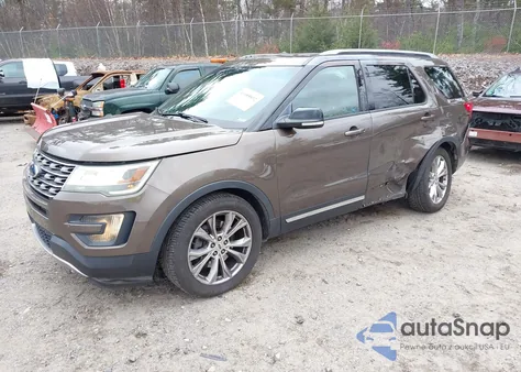 2016 Ford Explorer Xlt from USA, damaged, VIN 1FM5K7D80GGA42593